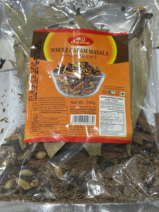 Whole Garam Masala မဆလာအစုံ