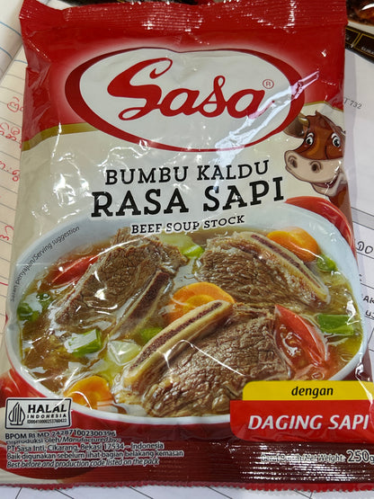 Sasa Beef Seasoning Powder/ Sasa Beef Soup Stock