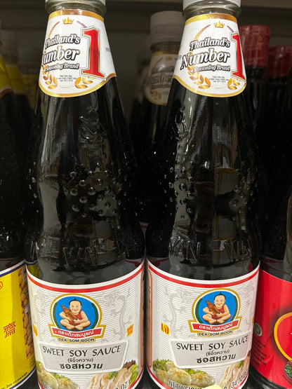 Sweet Soy Sauce (970g) ဘူးကြီး ブラックスイートソイソース瓶