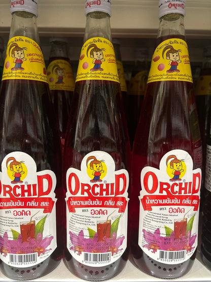ORCHID Sala Flavoured Syrup サラシロップ赤瓶オーキッド