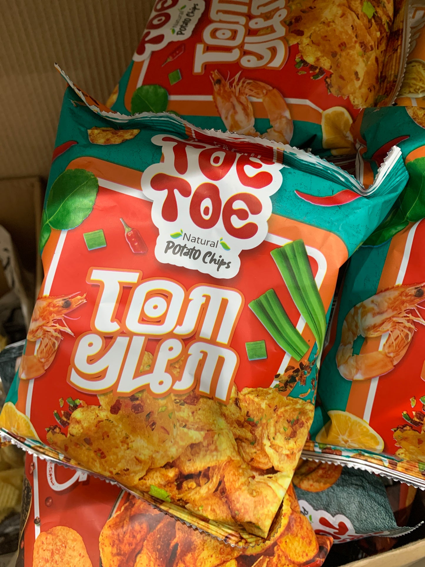 TOETOE Potato Chips (Tom Yum)