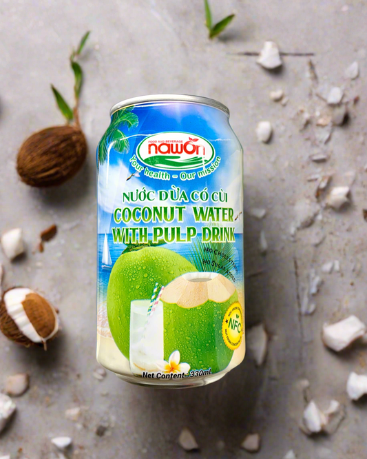NAWON Coconut Water with Pulp Drink (330ml)