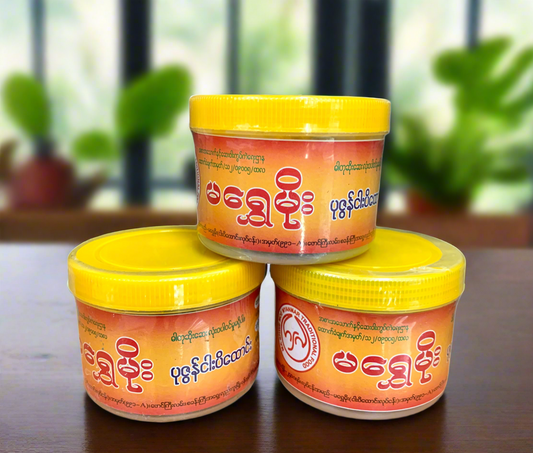 မရွှေမိုး ပုဇွန်ငါးပိထောင်း 240g (အဝါရောင်)