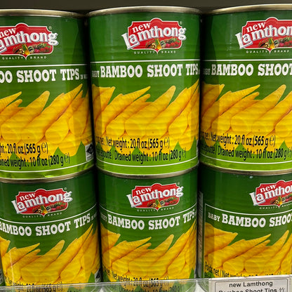 new Lamthong Bamboo Shoot Tips 竹の子の水煮 565g