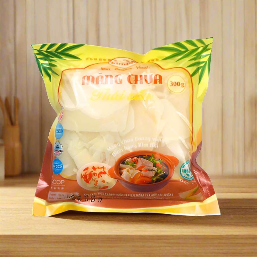 ဗ မျှစ်ချဉ် Sour Bamboo ベトナム竹の子の漬物 300g