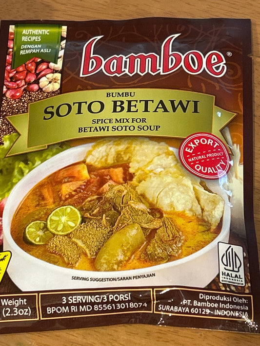 bamboe SOTO BETAWI
