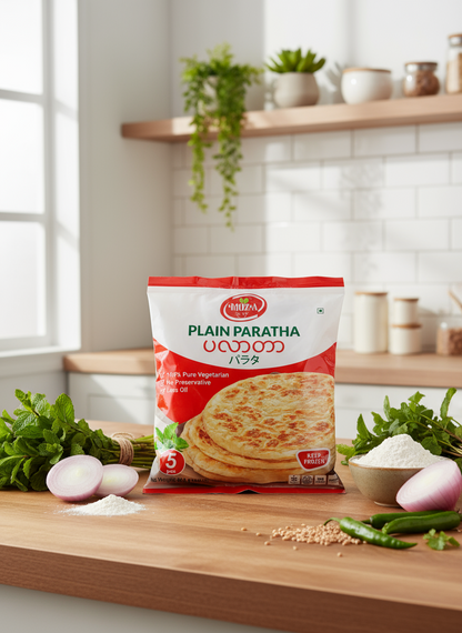 MOZA Plain Paratha ပလာတာ (5pcs)