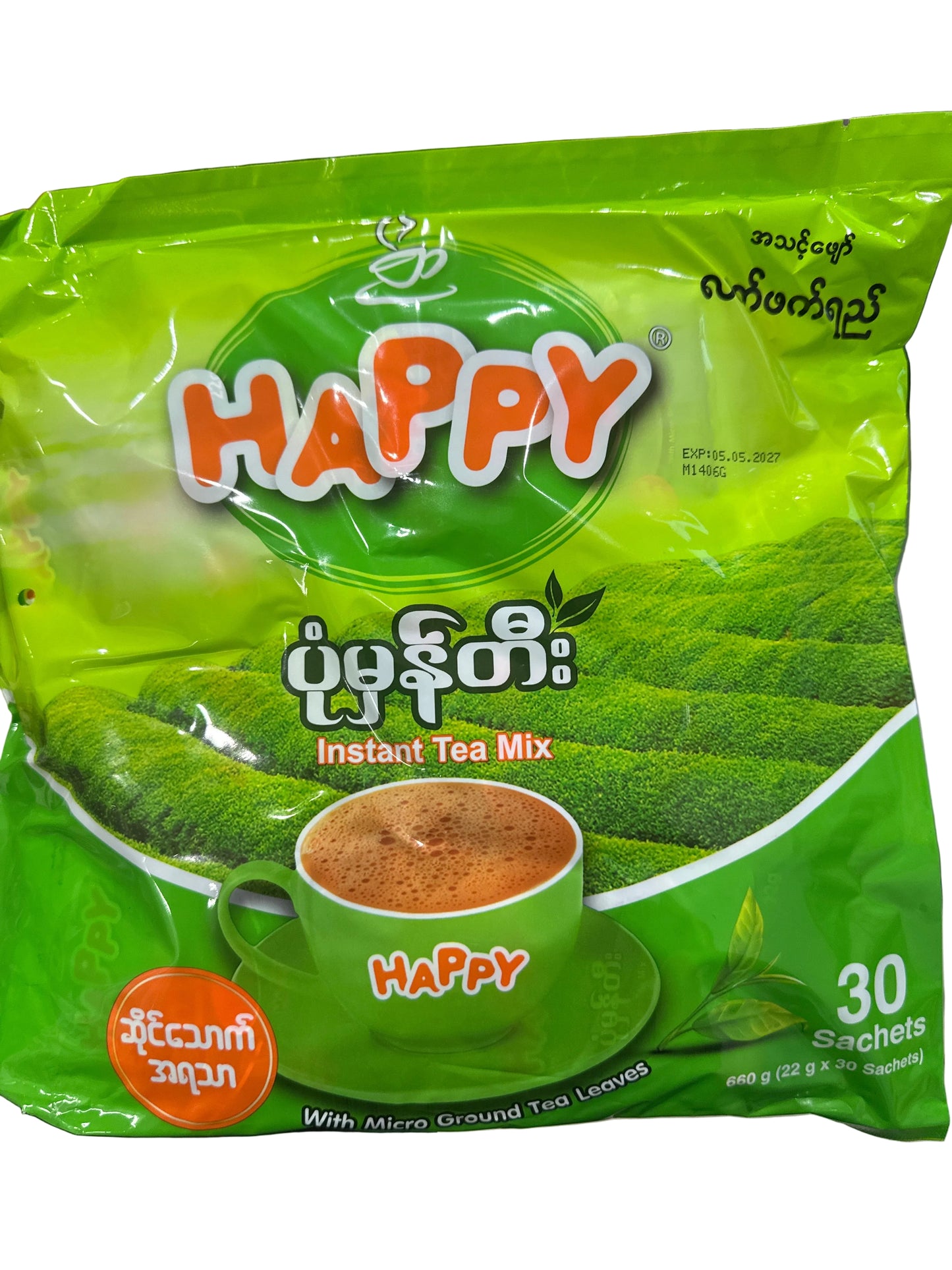 HAPPY ပုံမှန်တီး (30 sachets)