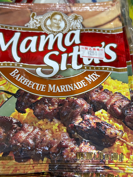 MAMASITA'S Barbecue Marinade Mix