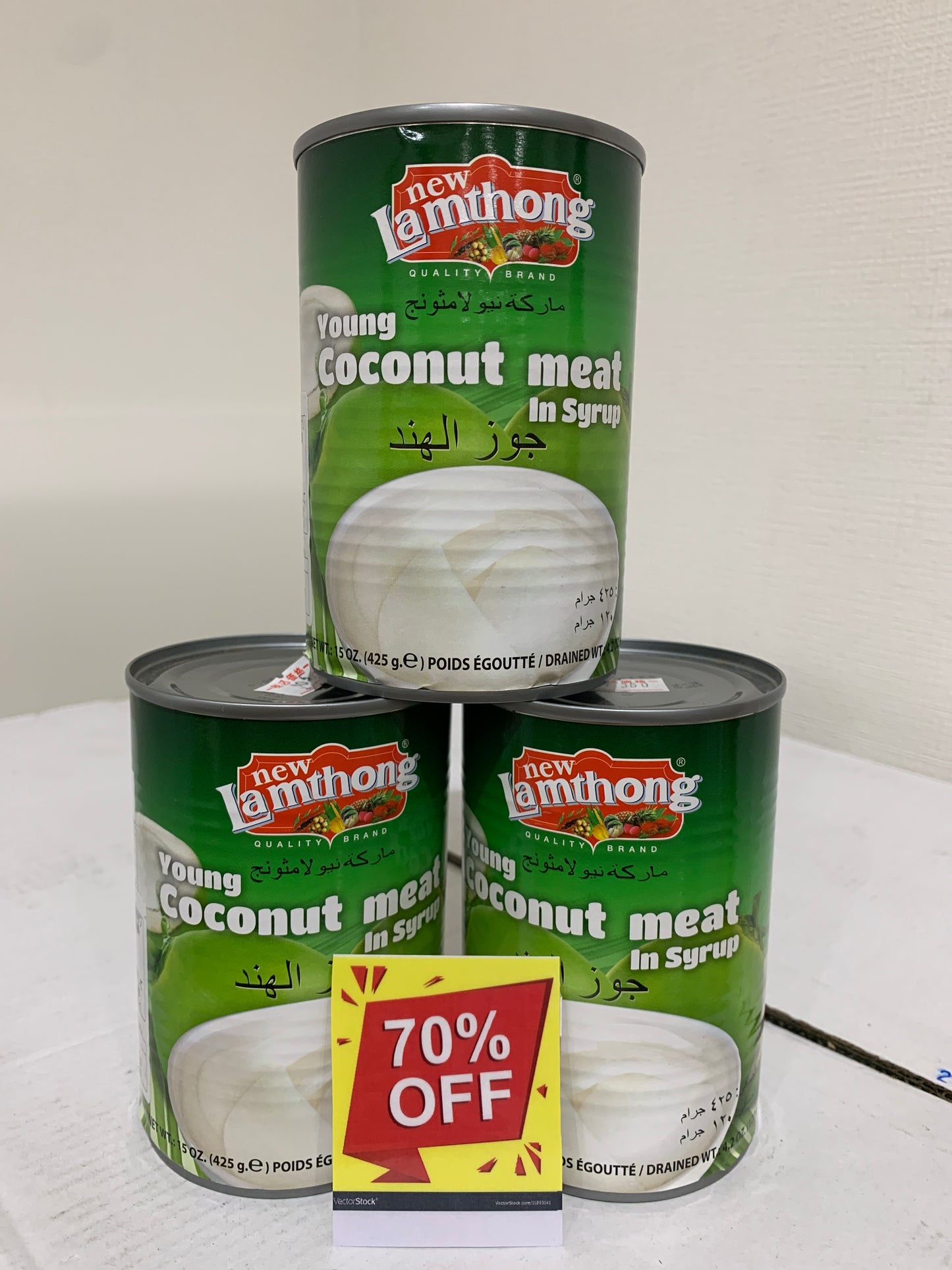 Young Coconut Meat in Syrup (425g)