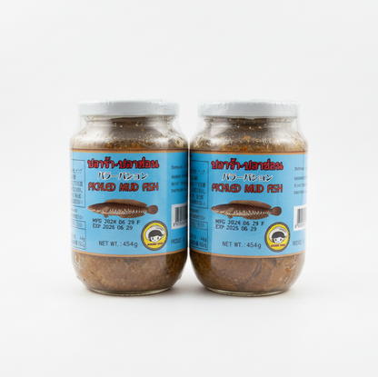 Pickled Mud Fish ငါးပိကောင် (454g) အပြာရောင်