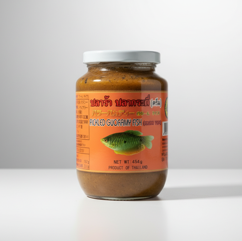 Pickled Guoramy Fish (Cream Type) ငါးပိရည် (လိမ္မော်ရောင်)