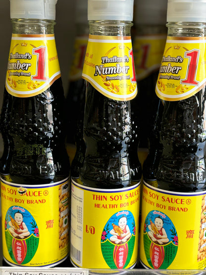 Thin Soy Sauce (300ml) ソイビーンソース瓶 ဘူးသေး