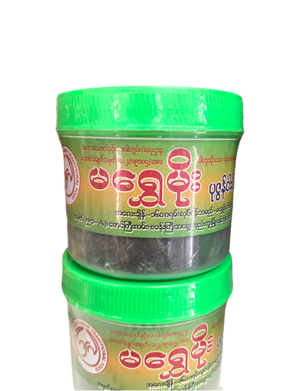 မရွှေမိုး ပုဇွန်ငါးပိထောင်း 160g (အစိမ်းရောင်)