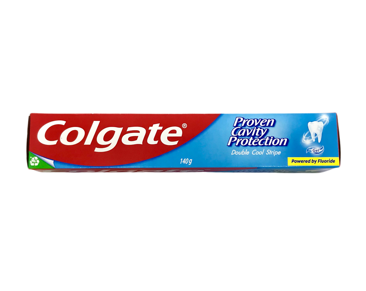 Colgate Cool Wave COLGATE Double Cool Stripe (140g) – LION MART