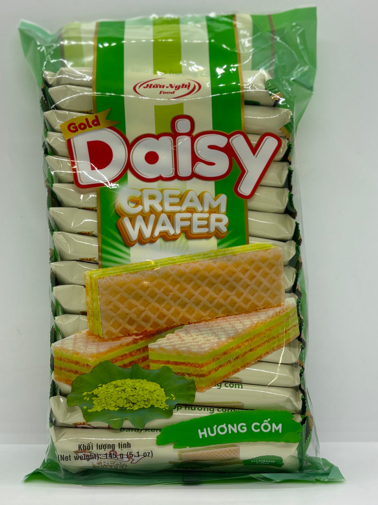 Daisy Green Rice Cream Wafer