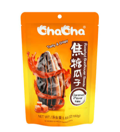 ChaCha Roasted Sunflower Seeds (Caramel Flavor )