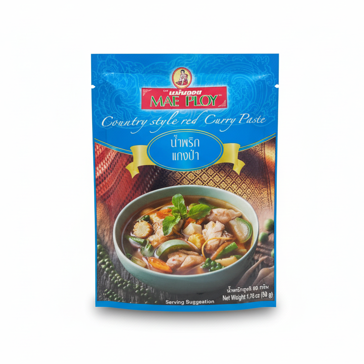 MAEPLOY Country Style Red Curry Paste အထုပ် (50g)