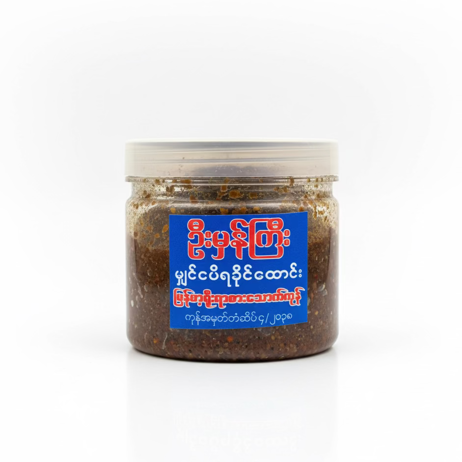 ဦးမှန်ကြီး မျှင်ငပိ ရခိုင်ထောင်း