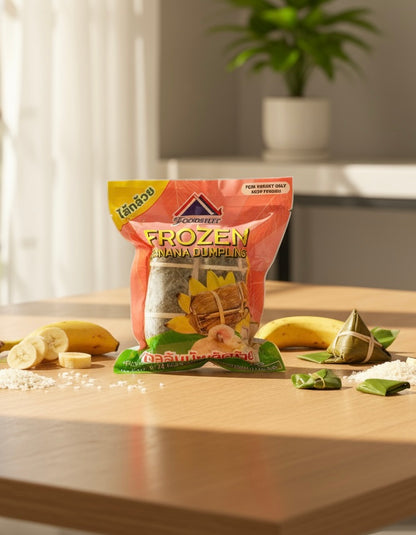 ငှက်ပျောကောက်ညှင်းထုပ် Frozen Banana Dumpling