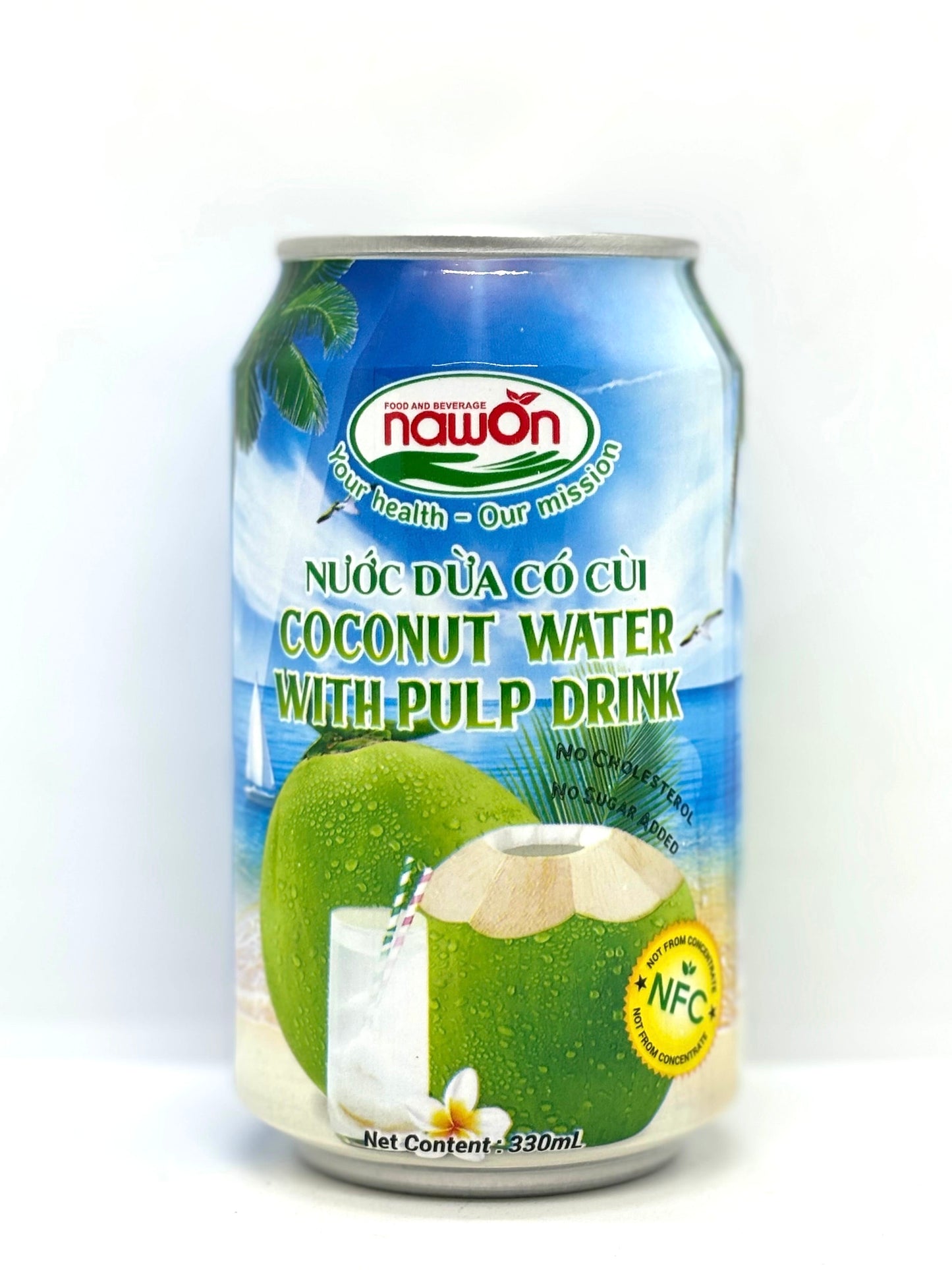 NAWON Coconut Water with Pulp Drink (330ml)