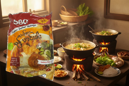 OBO အသင့်စားမုန့်ဟင်းခါး (တစ်ပွဲစာ) ပွဲကြီး