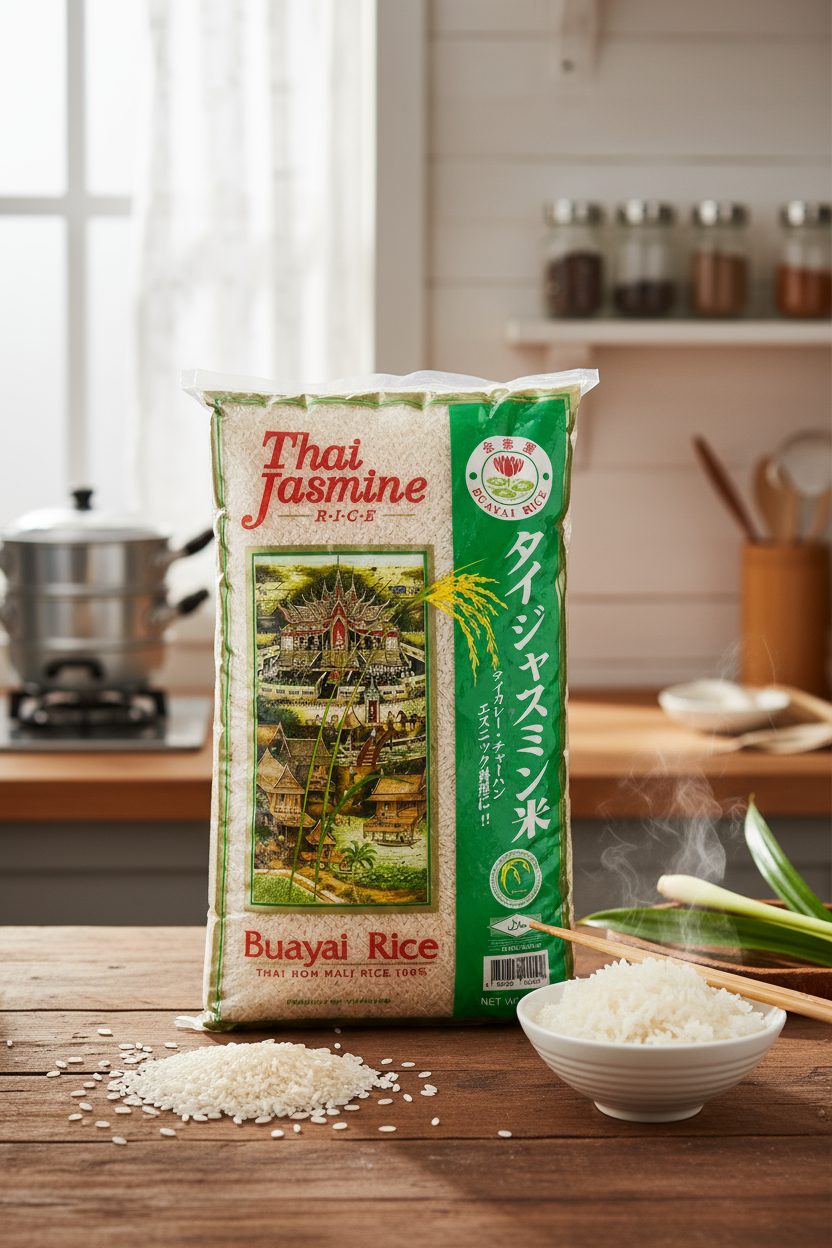 Thai Jasmine Rice ထိုင်းဆန် (အစိမ်း) 5kg
