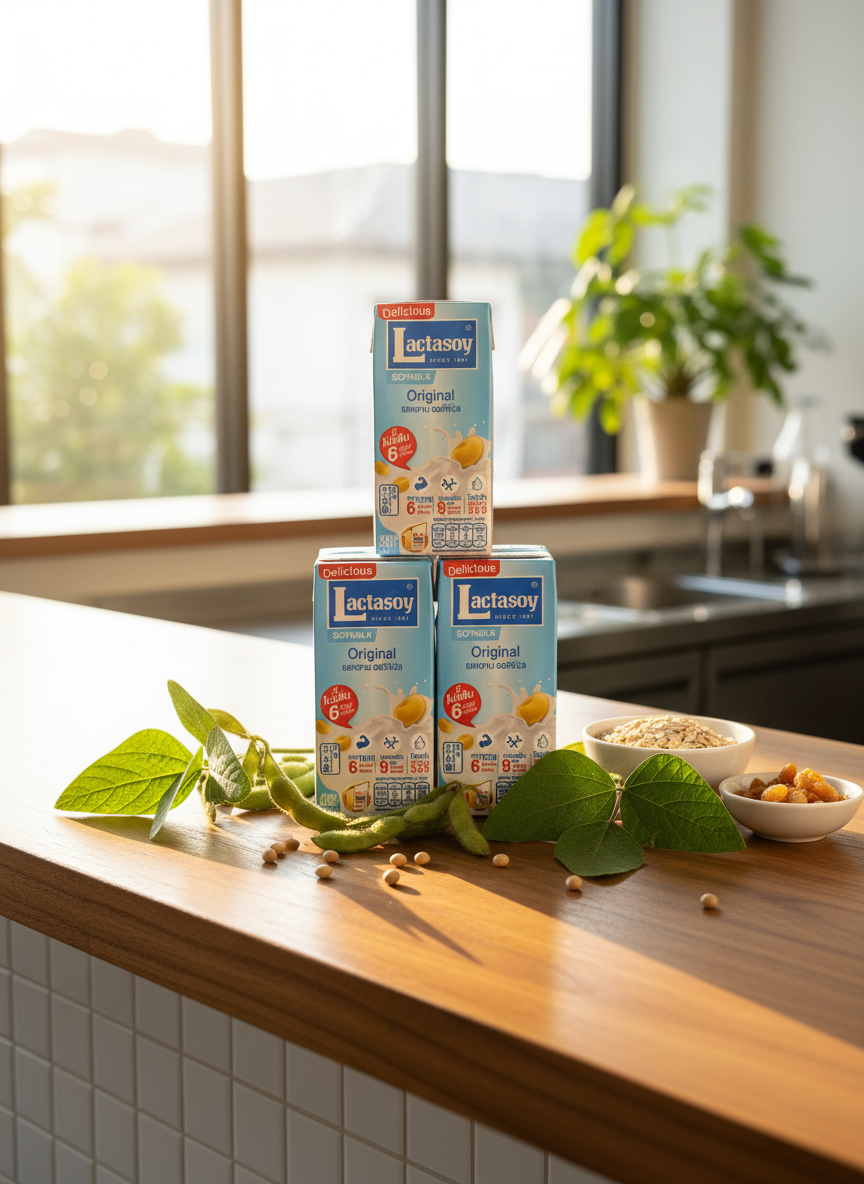 Lactasoy Soymilk Original (200ml)