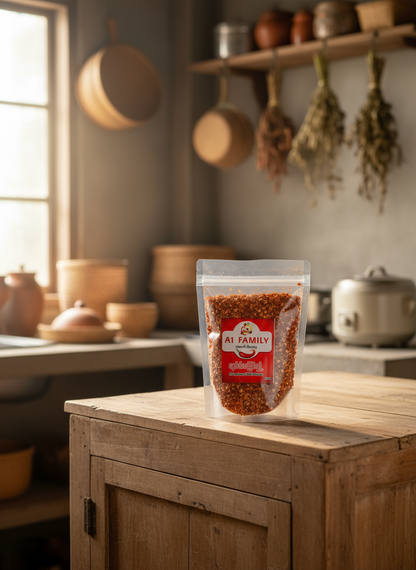 A1 Family ငရုတ်သီးအကြမ်းမှုန့် (200g)