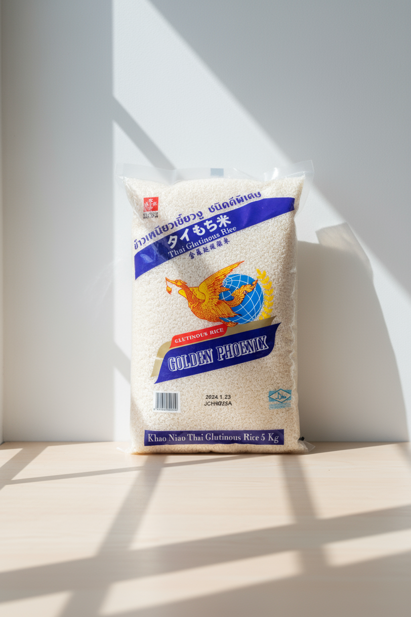 Thai Glutinous Rice フェニックス タイもち米 (5kg)