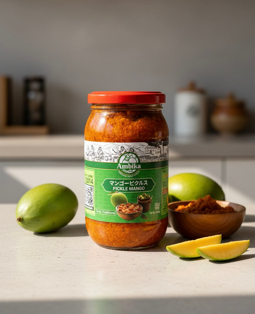 Ambika Mango Pickle သရက်သီးသနပ် (400g)