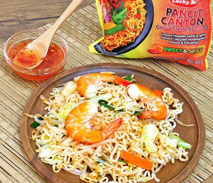 PANCIT CANTON Chow Mein Noodle Sweet & Spicy Flavour