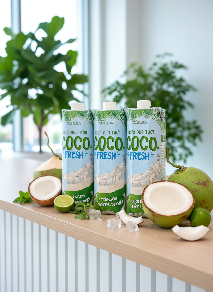 CocoFresh Coconut Water ココナッツウォーター (1000ml)