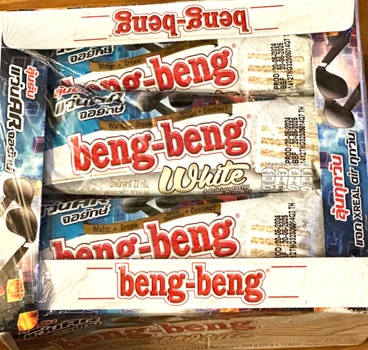 Beng Beng White Chocolate Coconut Flavor (White)