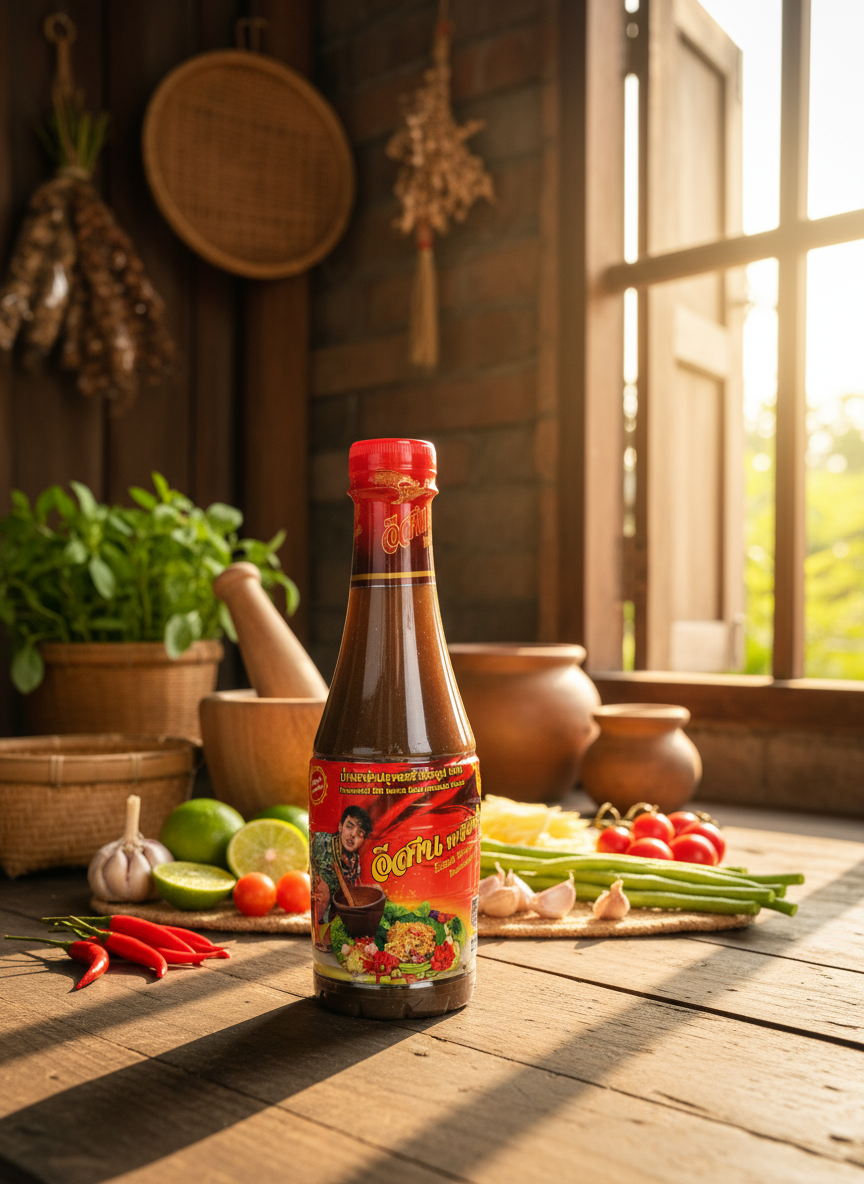 Esan Phasuab Fermented Fish Sauce (350ml)