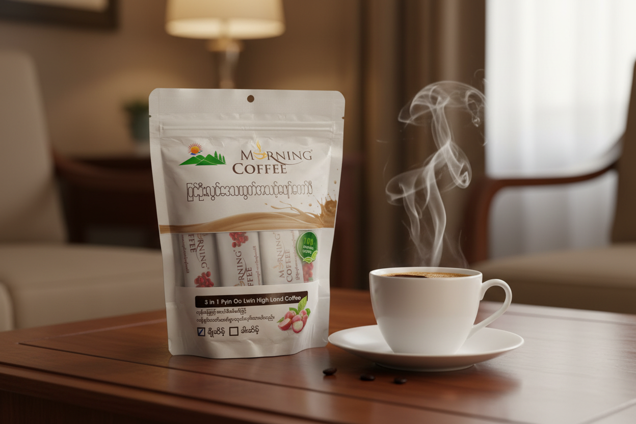MORNING 3in1 Coffee (ချိုဆိမ့်)