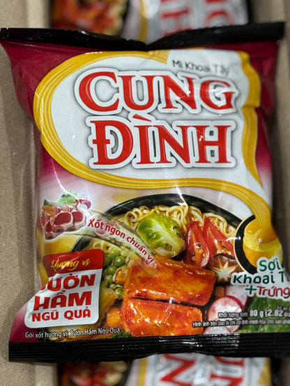 CUNG DINH Suon Ham Ngu Qua Instant Noodle