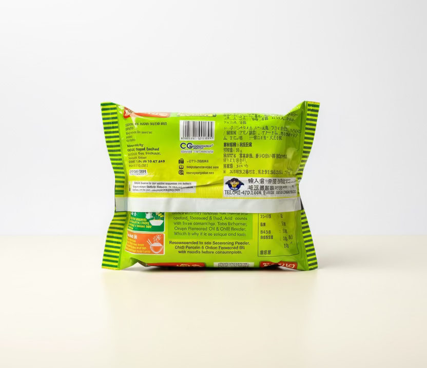 WAI WAI 123 Noodle Vegetable (HALAL) သက်သတ်လွတ်
