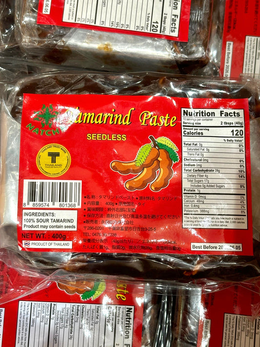 Tamarind Paste SEEDLESS မန်ကျည်းသီးမှည့် (400g)