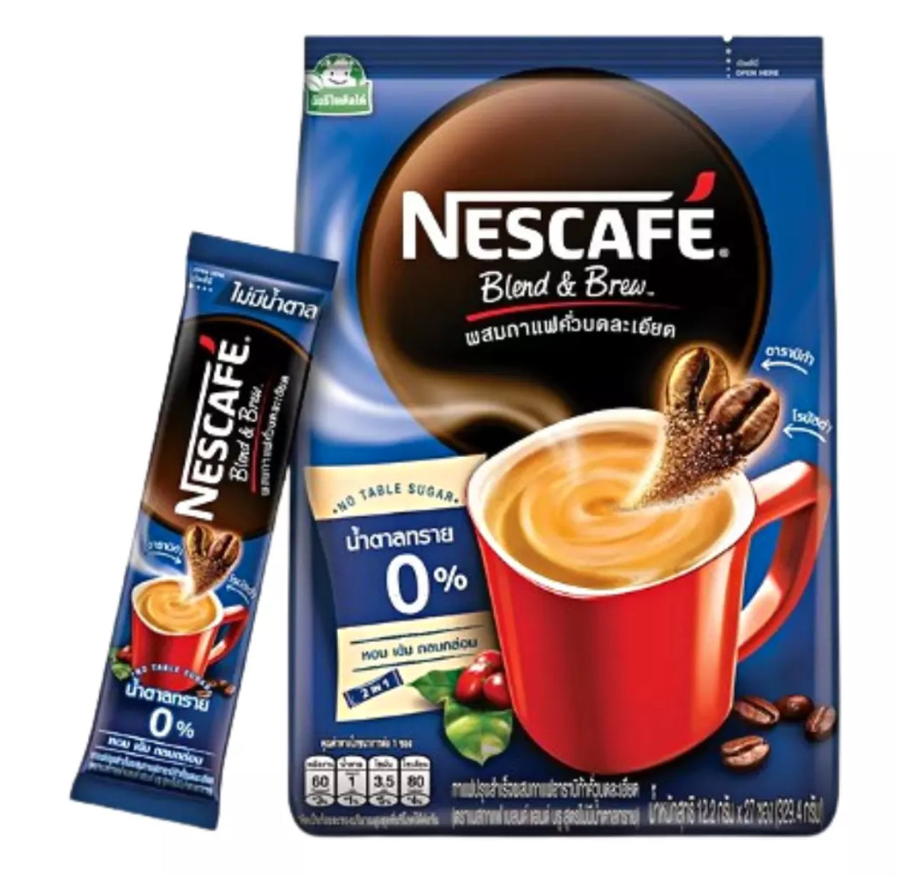 NESCAFE Blend & Brew No Table Sugar