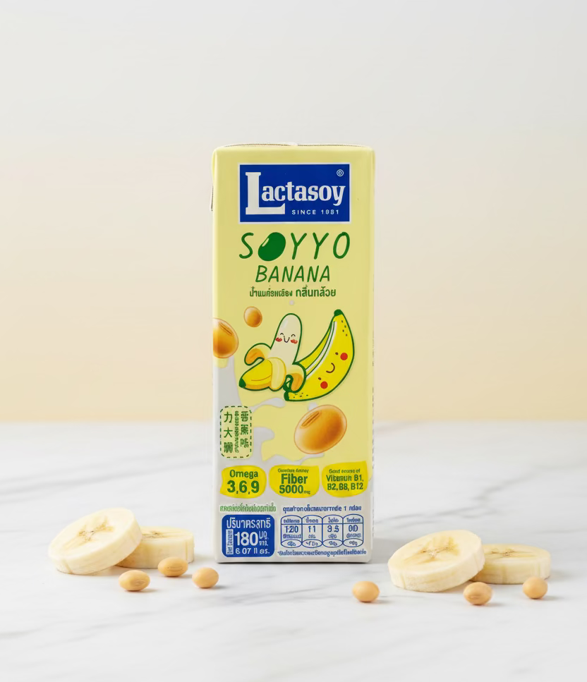 Lactasoy Soymilk Banana