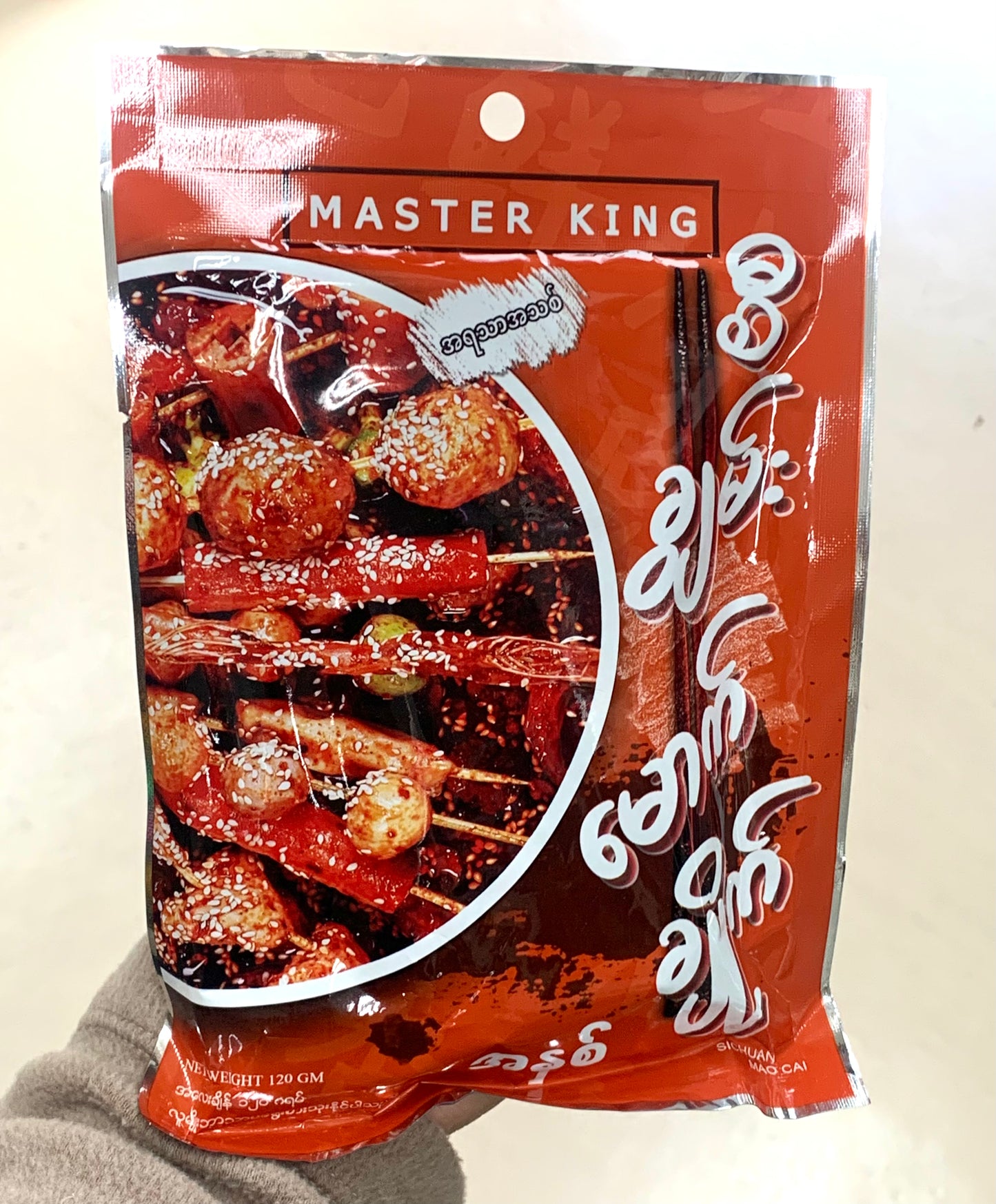 Master King စီချွမ်မောက်ချိုက်အနှစ် Mao Cai Sauce (120g)