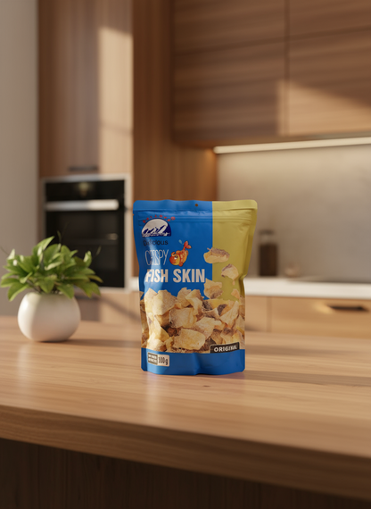 Crispy Fish Skin (Original) ငါးအရေခွံကြော်