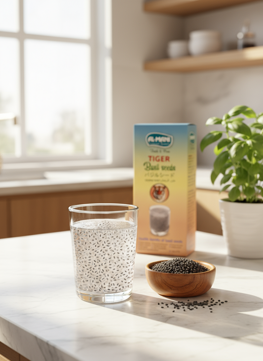 AlMani Tiger Basil Seeds ပင်ပွား (100g)