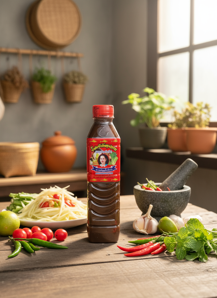 Maeboonlam Fermented Fish Sauce (400ml)