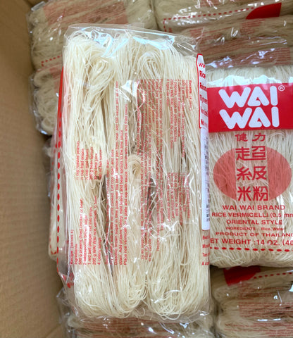 WAI WAI ဆန်ကြာဆံ (400g) ビーフン極細