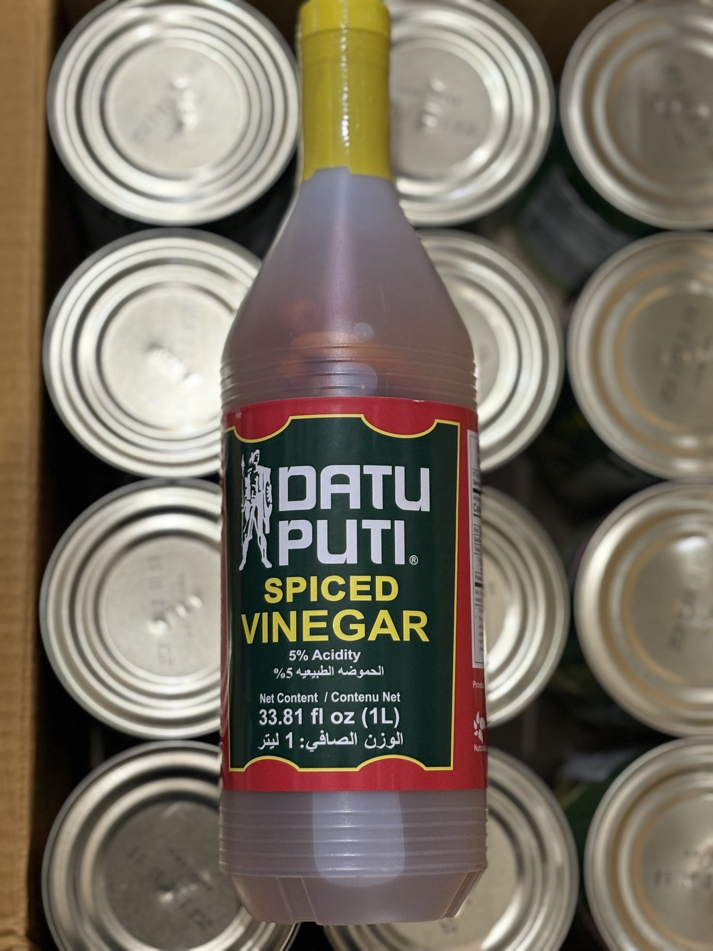 DATU PUTI VINEGAR SPICED 1L