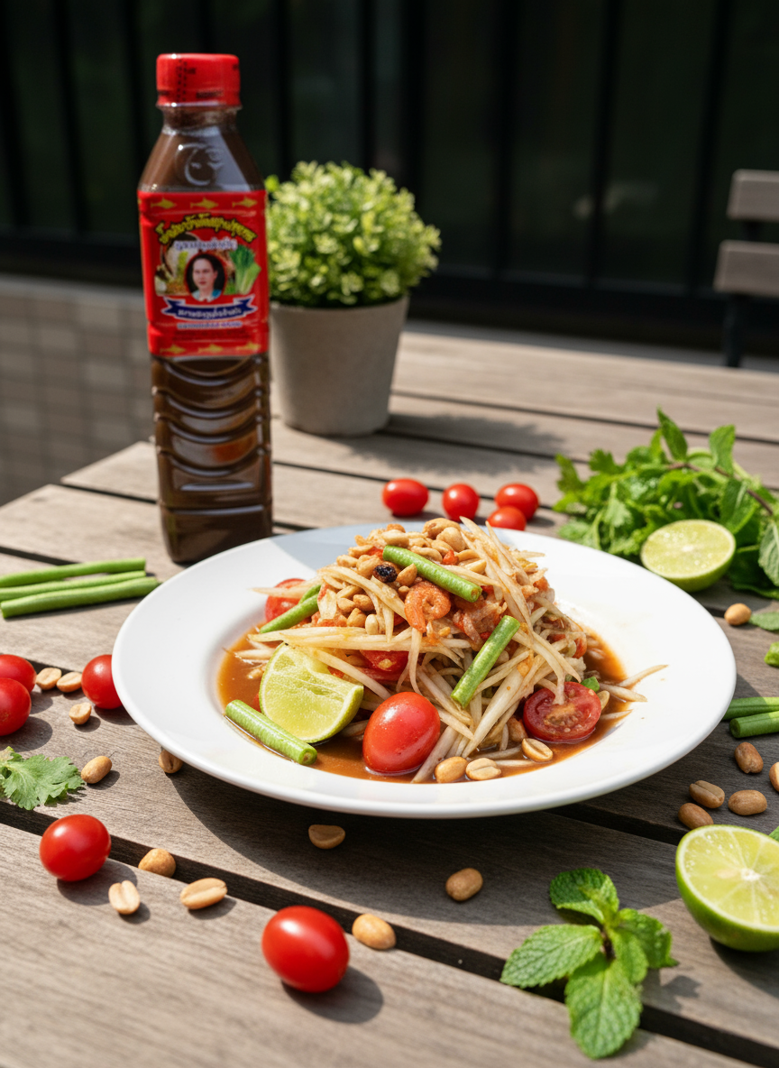 Maeboonlam Fermented Fish Sauce (400ml)