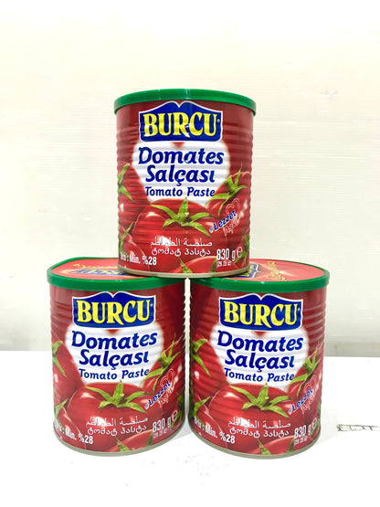Burcu Tomato Paste ခရမ်းချဉ်သီးအနှစ် (830g)
