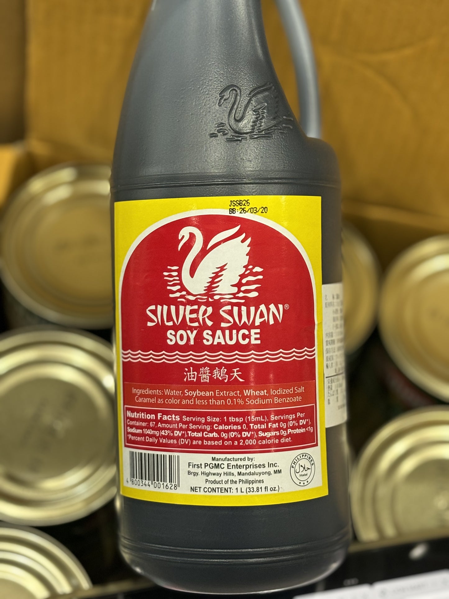 SILVER SWAN SOY SAUCE 1000ml